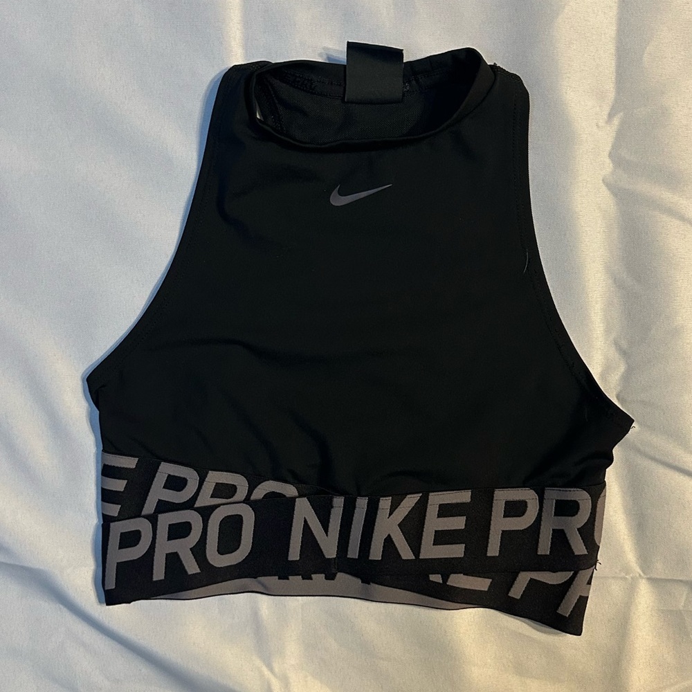 Nike Black Crop Top